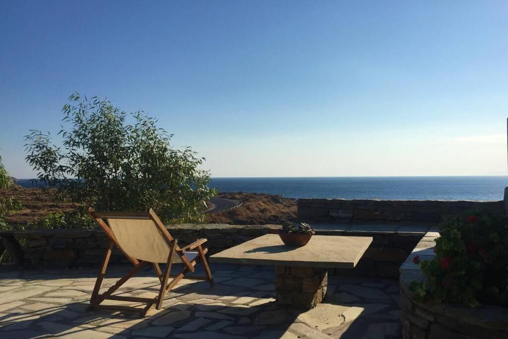Sunset Villa With Swimming Pool At Tzia Ligia  Экстерьер фото