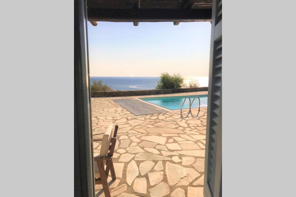 Sunset Villa With Swimming Pool At Tzia Ligia  Экстерьер фото