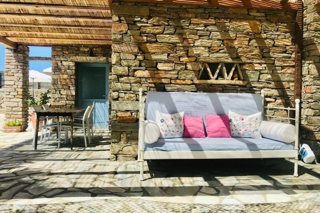 Sunset Villa With Swimming Pool At Tzia Ligia  Экстерьер фото