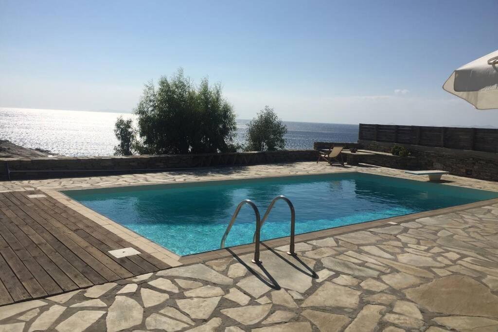 Sunset Villa With Swimming Pool At Tzia Ligia  Экстерьер фото