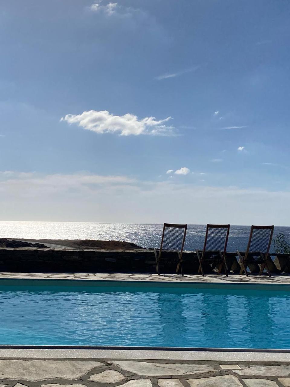 Sunset Villa With Swimming Pool At Tzia Ligia  Экстерьер фото